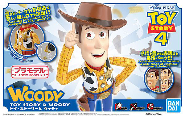 Bandai Model Cinema-rise Standard: Toy Story 4 - Woody