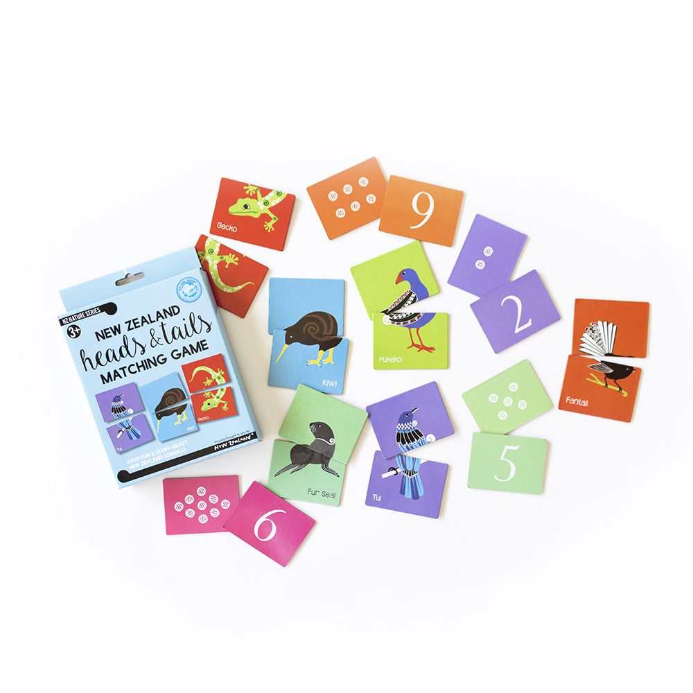 NZ Animals Heads & Tails Box Set