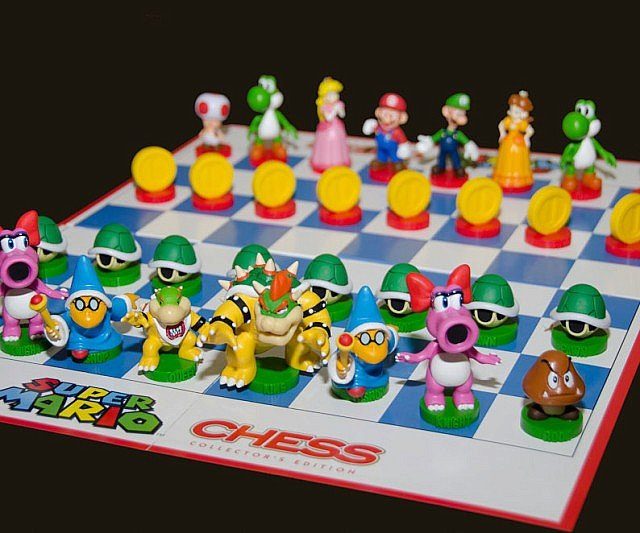 Super Mario Chess Collector's Edition Board Game