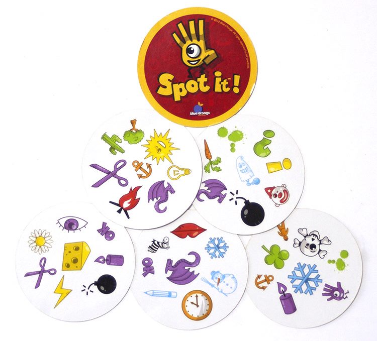 Spot It!: Red classic card game board game