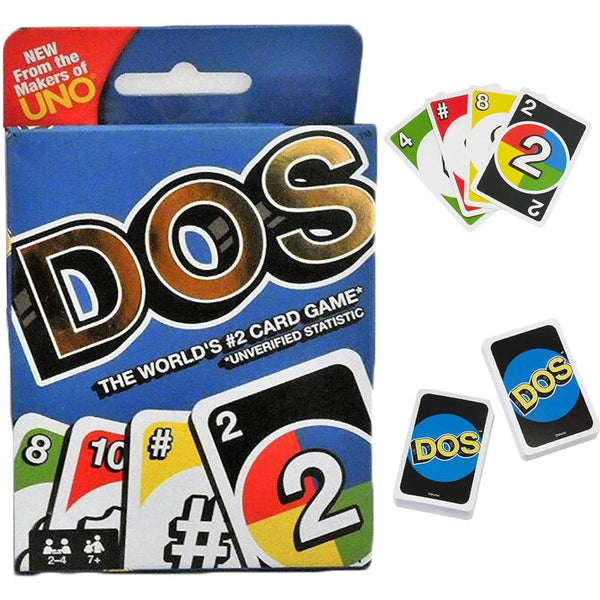 DOS cards game -  New style Uno game play DOS