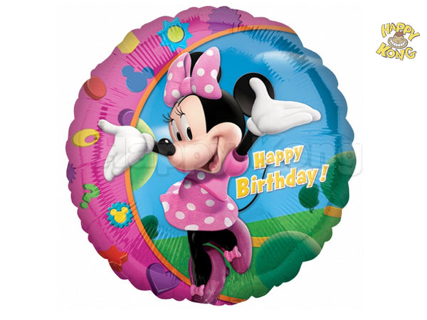 Minnie Mouse Foil Hellium Balloon for Birthday Party