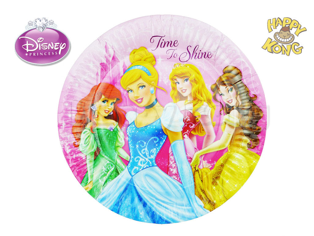 princess party plate