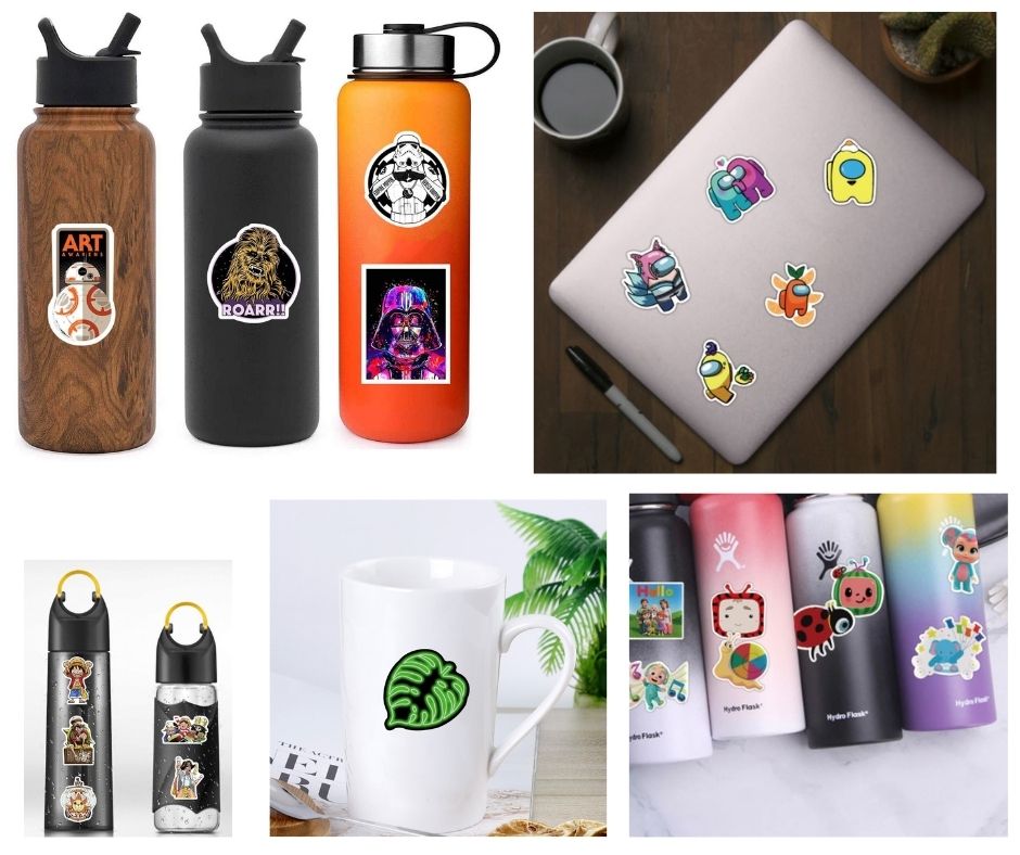 Sonic STICKERS 100PCS - no repeat, sun/water proof