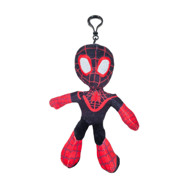 Spiderman Miles Morales plush soft toy keyring 15cm