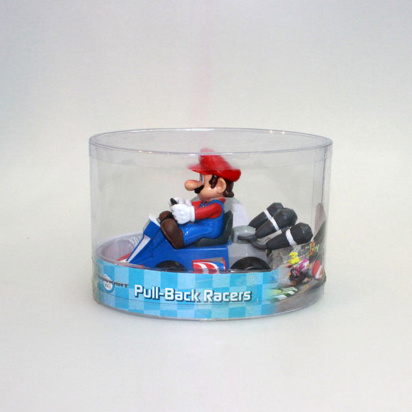 Super Mario Pull Back Kart Racer Car Figures Toy