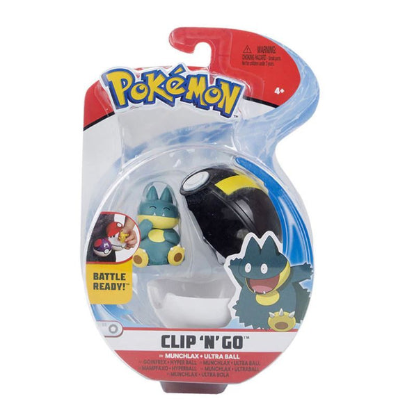 Pokemon Clip And Go figure with Pokball
