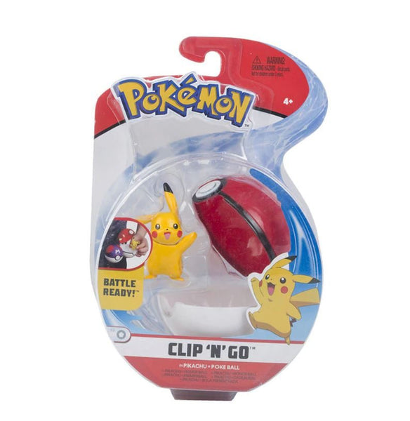 Pokemon Clip And Go figure with Pokball