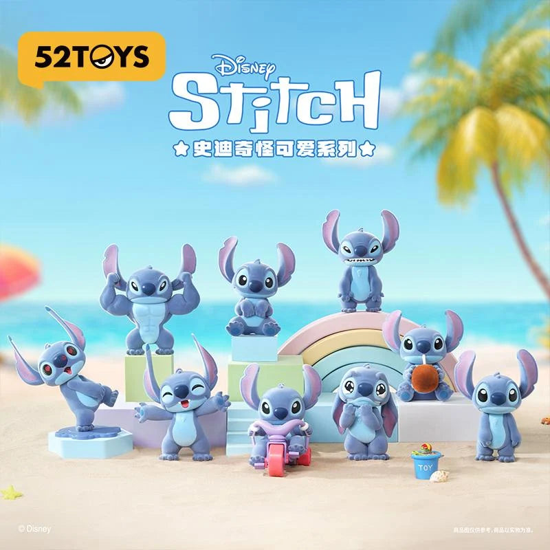 WHOOPEA  52TOYS Stitch Weird and Cute Series Fuzzy Figures, Blind Box