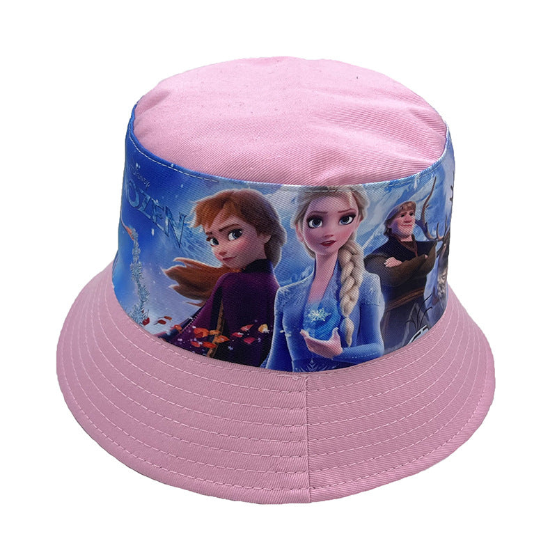 Frozen Elsa and Anna Fisherman Hat Bucket Hat