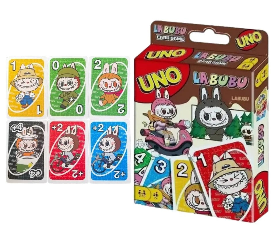Uno Card Game - Labubu