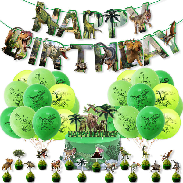 Dinosaur Party Supplies for Kids’ Birthday Party Decorations Set ...
