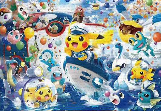 Pokemon - Captain Pikachu - 1000pcs puzzle 50cm x 75cm