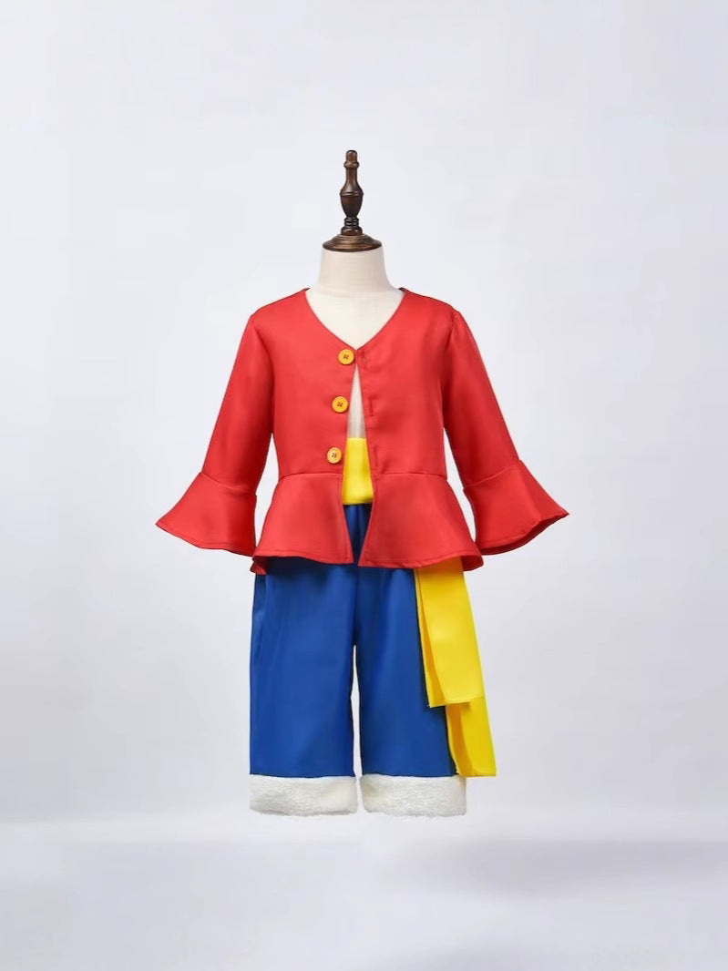 One Piece Kids Luffy Costume – Sizes 140 & 150