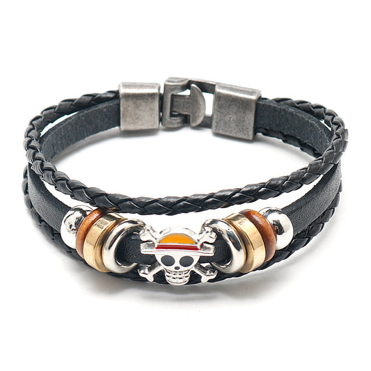 One Piece Pirate Anime Unisex Bracelet Cosplay Jewellery