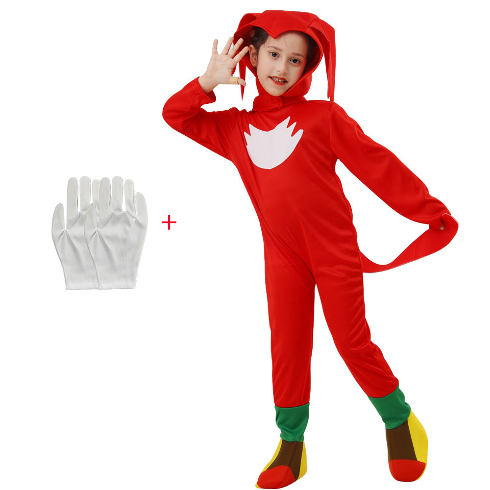 Sonic the hedgehog - Knuckles the Echidna Costume dress up