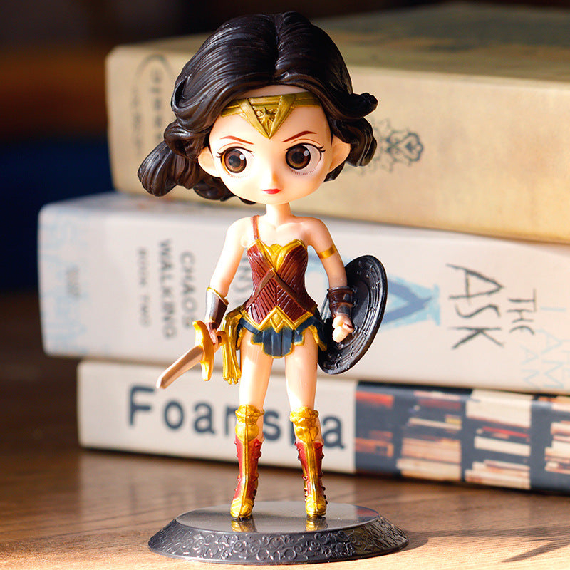 Wonder Woman Action Figure Decoration Doll Cake figure
