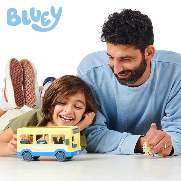 Bluey: Deluxe Vehicle Set - Bluey's Bus