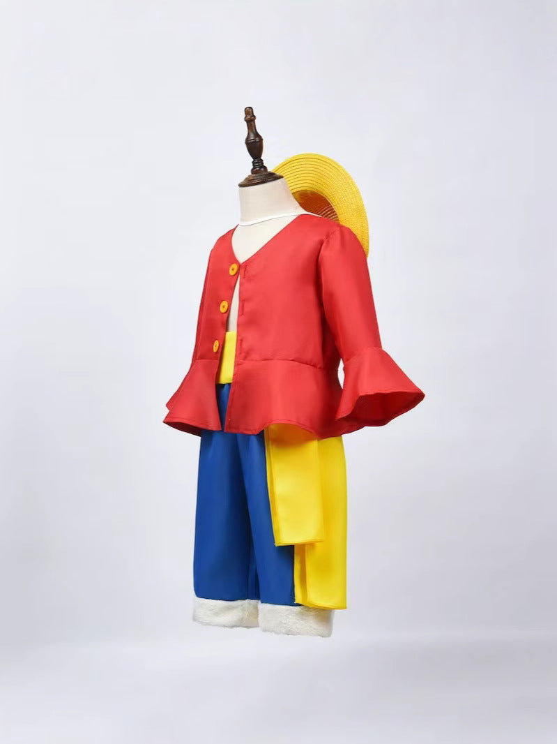 One Piece Kids Luffy Costume – Sizes 140 & 150