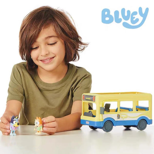 Bluey: Deluxe Vehicle Set - Bluey's Bus