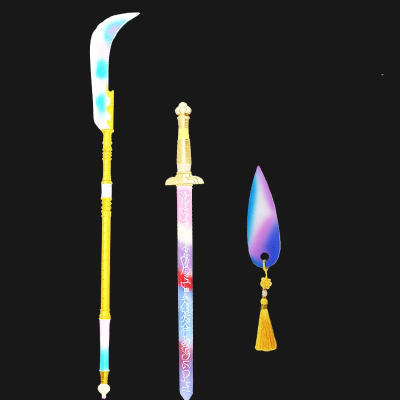 K-Pop Demon Hunters PU Foam Weapons High Density Cosplay Props Rumi Mira Zoey
