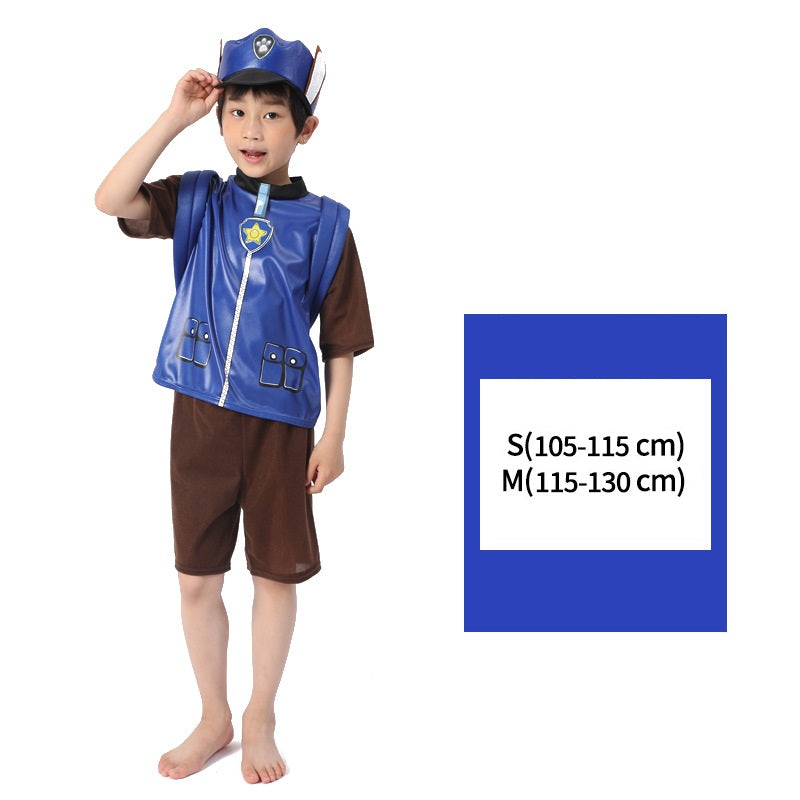Paw Patrol - Chase Kids Costume Set size S/M