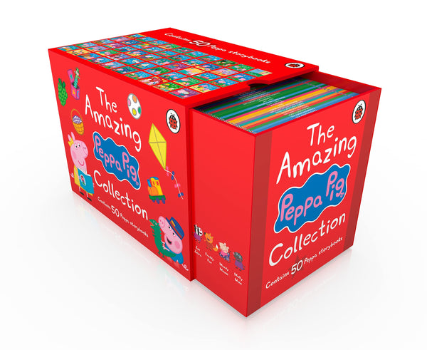 Peppa Pig The Amazing Collection 1-50 Red Box Paperback