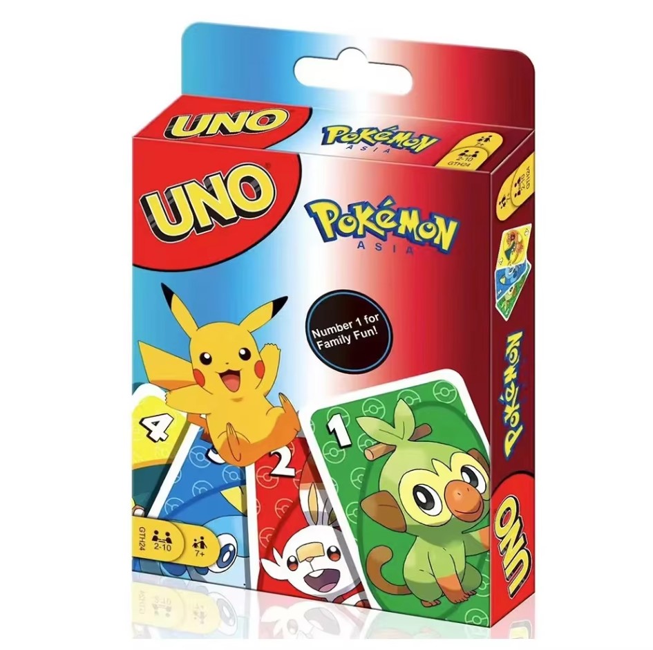 Uno Card Game - Pokemon