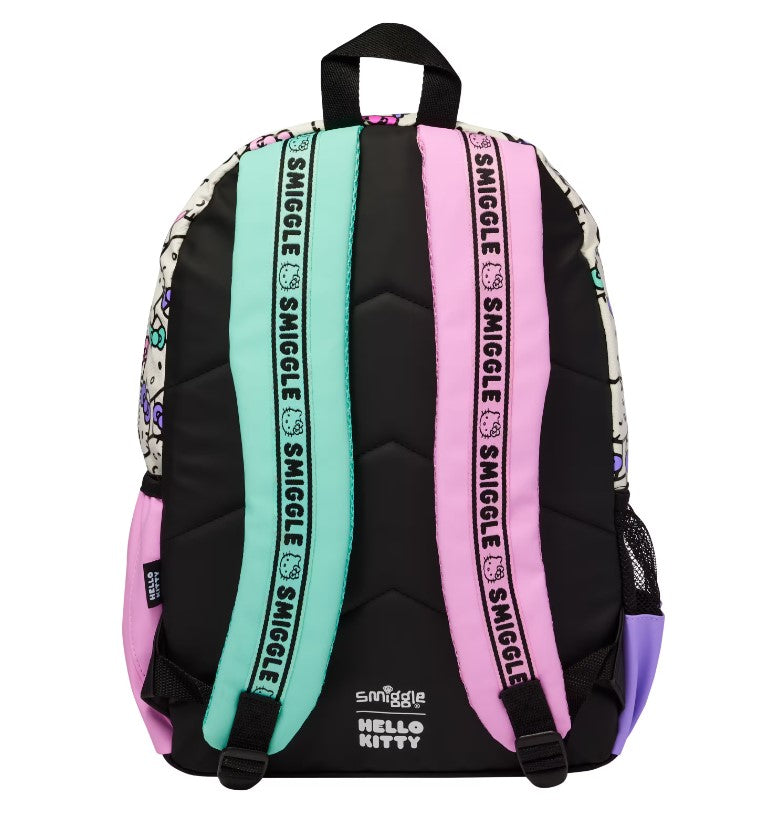 Smiggle Hello Kitty Classic Backpack – 3 Compartment School & Laptop Bag