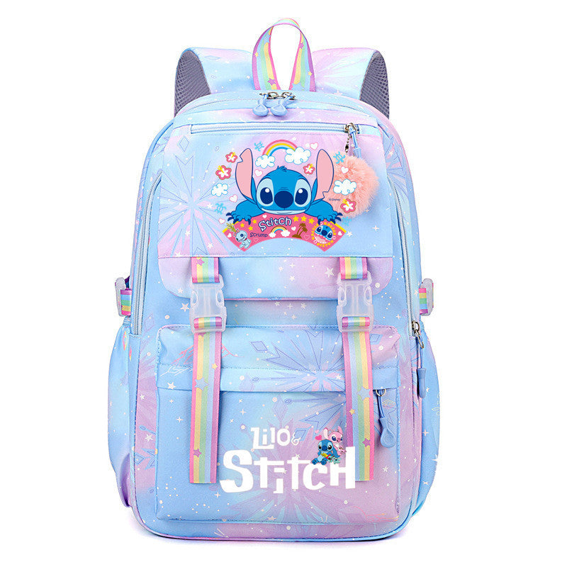 Stitch Backpack bag, school bag - Spacious, Comfy, and Full of Pockets!