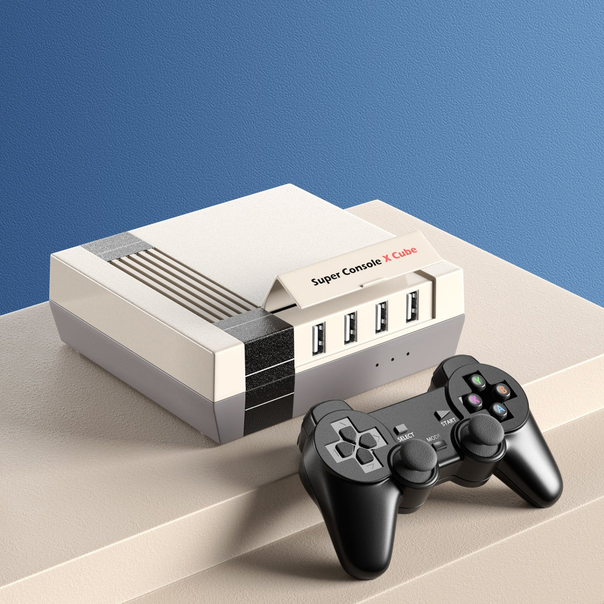 Supercom Console Super Console X Video Game Console with 128GB SD Card, Built in 40,000 ...