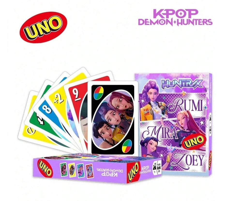 Uno Card Game - K-pop Demon hunters