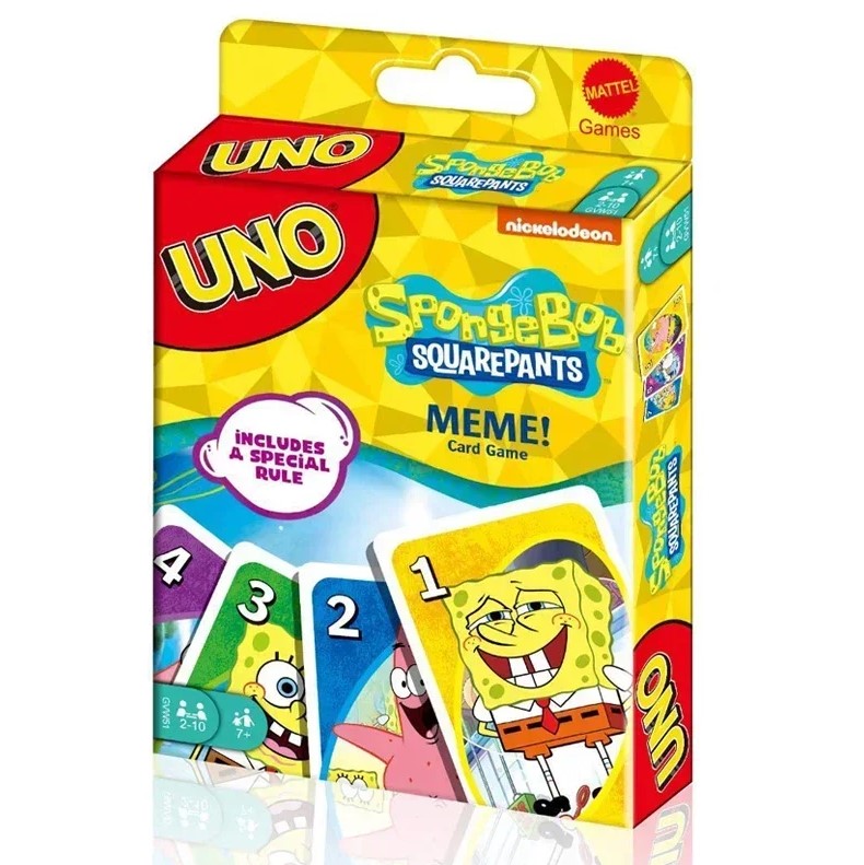 Uno Card Game - Spongebob Squarepants Cards game