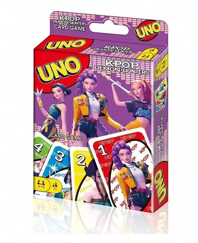 Uno Card Game - K-pop Demon hunters