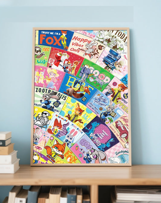 Disney Zootopia High Quality 1000 Piece Jigsaw Puzzle 75cm x 50cm