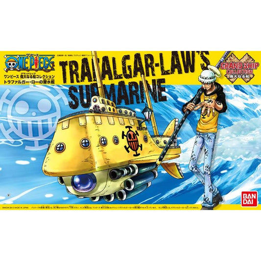 Bandai Model One Piece Grand Ship Collection Trafalgar Law's Submarine Model Kit
