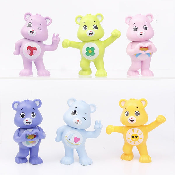 Care bear 6pcs Figures Toy, Cake Topper