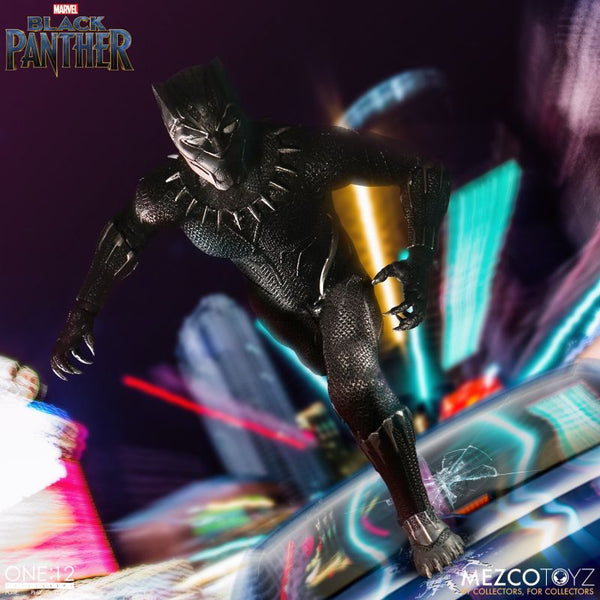 Mezco ONE:12 Collective Black Panther Figure