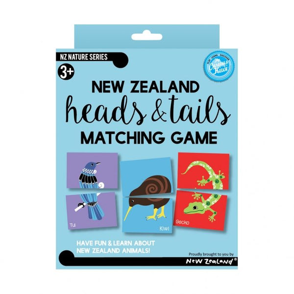 NZ Animals Heads & Tails Box Set