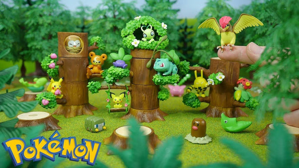 Pokemon Forest Day Tree collection 8pcs full in gift box set (Collectable)