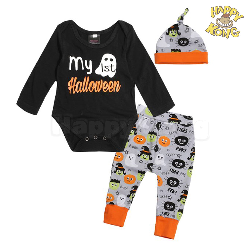 Baby 1st Halloween Costume 3 piece set Infant size