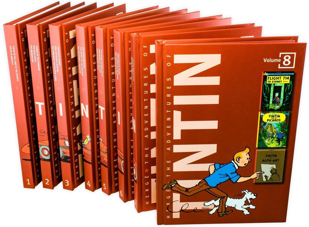 Hergé - Séries complètes de 9 figurines Tintin Comics Spain