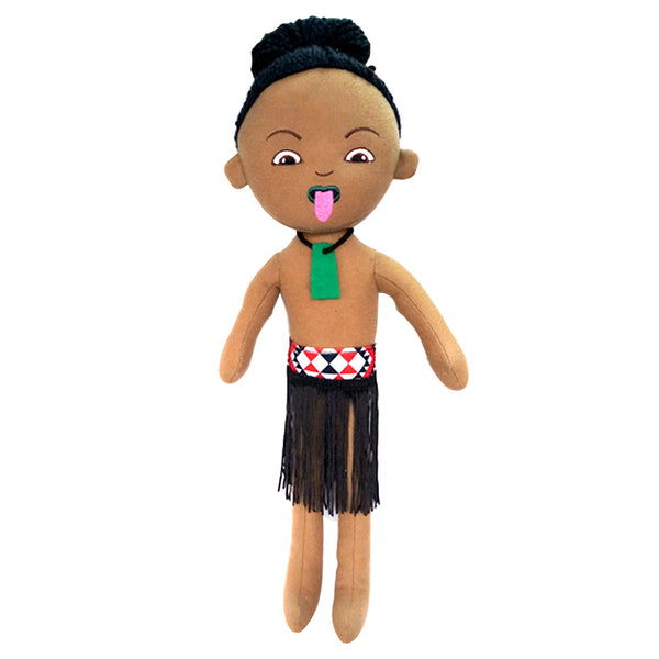 Soft Doll NZ Kapa Haka Boy 40cm