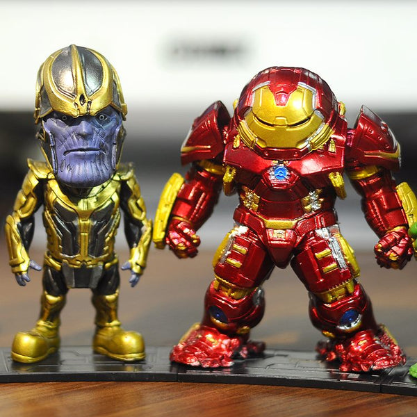 Avengers figures set of 8 - Cake topper
