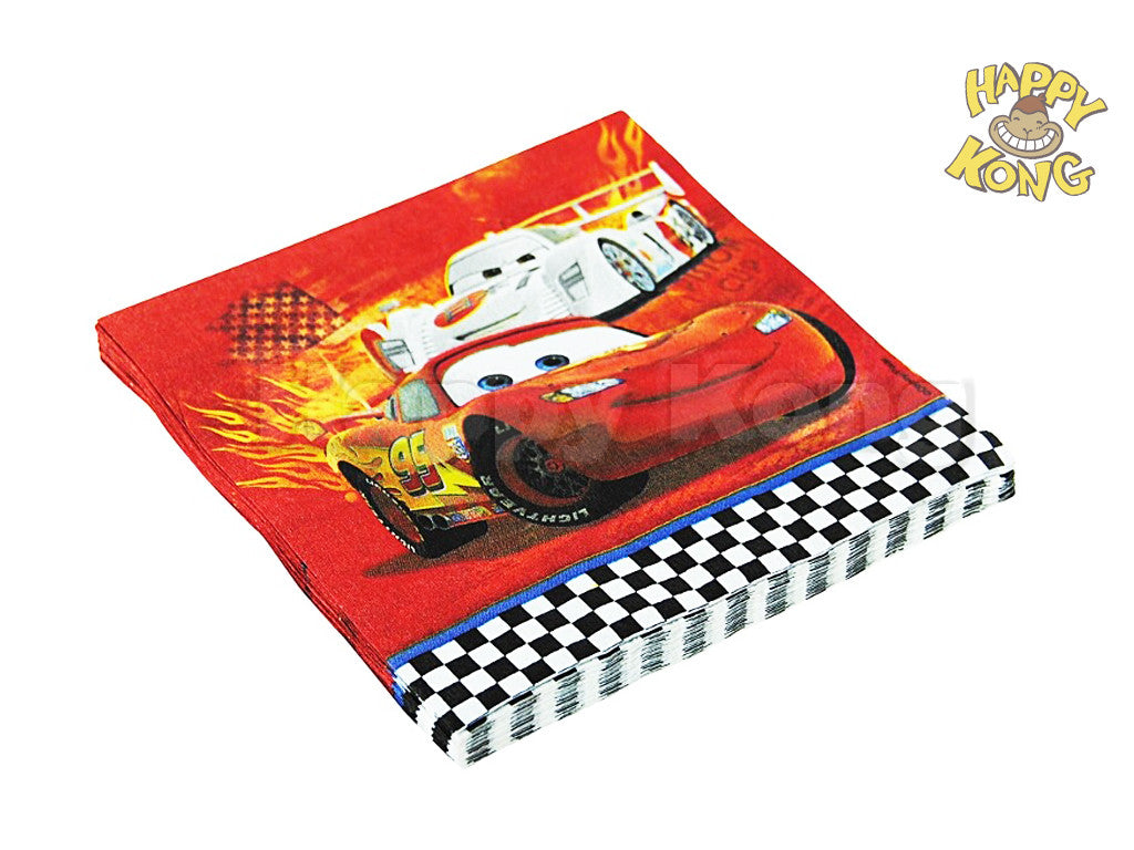 Disney official Cars 2 party LUNCHEON NAPKINS