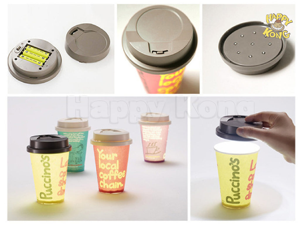 Unique Coffee Cup Night Light LED light - Personalize Gift idea
