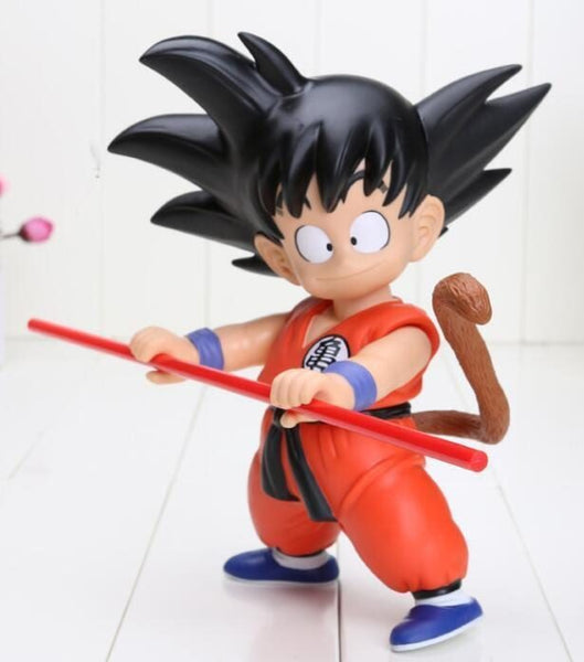 Cute Kid Young Goku and Krillin New Dragon Ball Toy Action Figure 21cm
