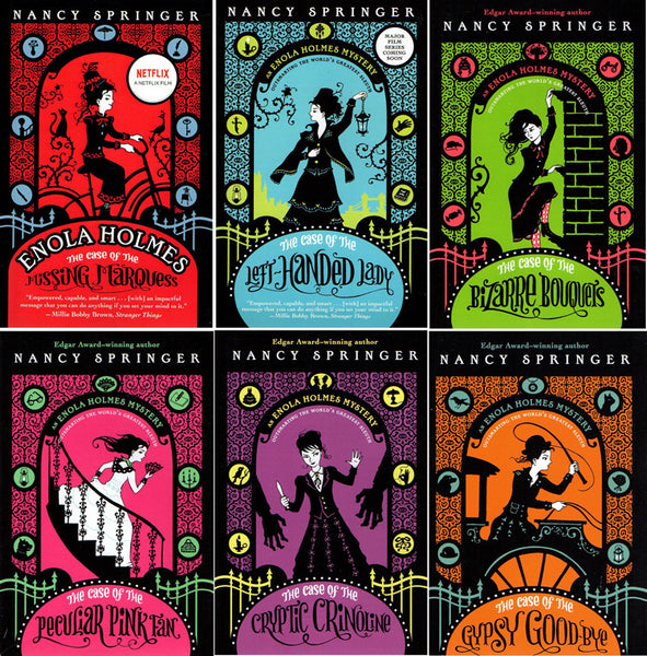 Enola Holmes Mystery Series (6 Books) by Nancy Springer