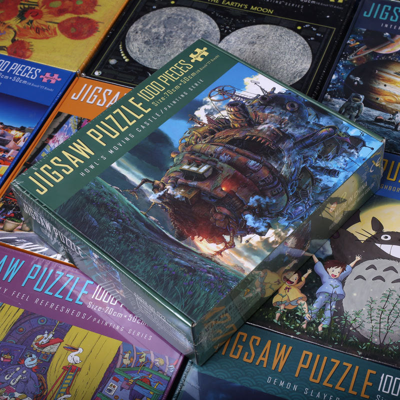 Studio Ghibli Howl Moving Castle - 1000pcs puzzle 50cm x 70cm