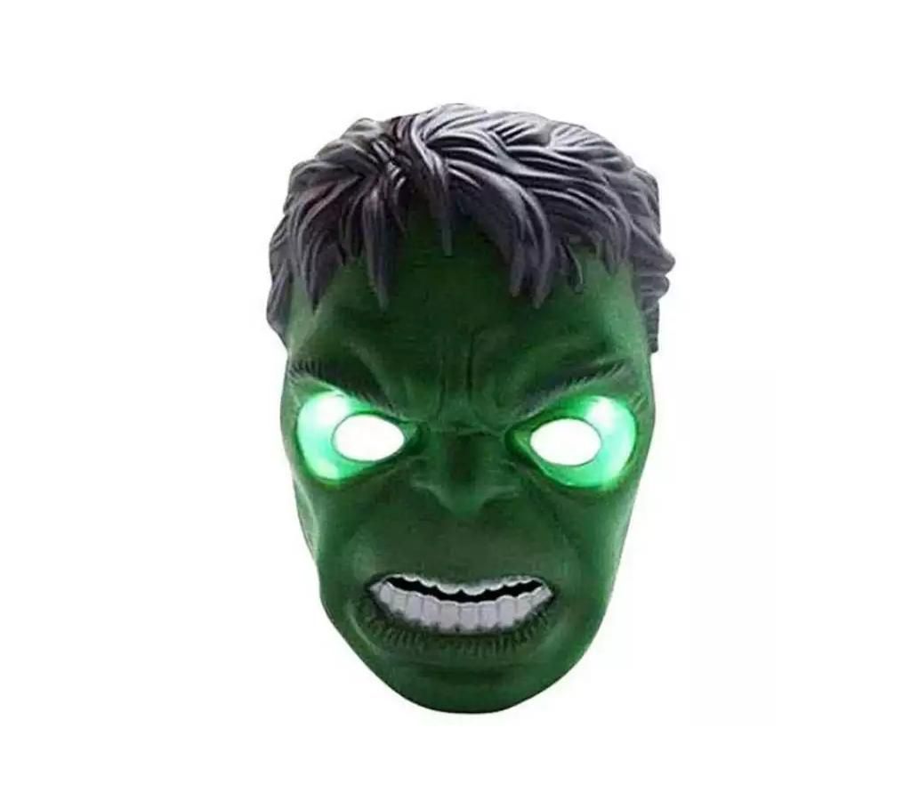 Hulk Led light up Mask - Plastic mask size fit for kids